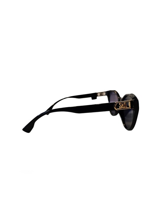 Steve Madden Black Cat-Eye Women\'s Sunglasses, New.